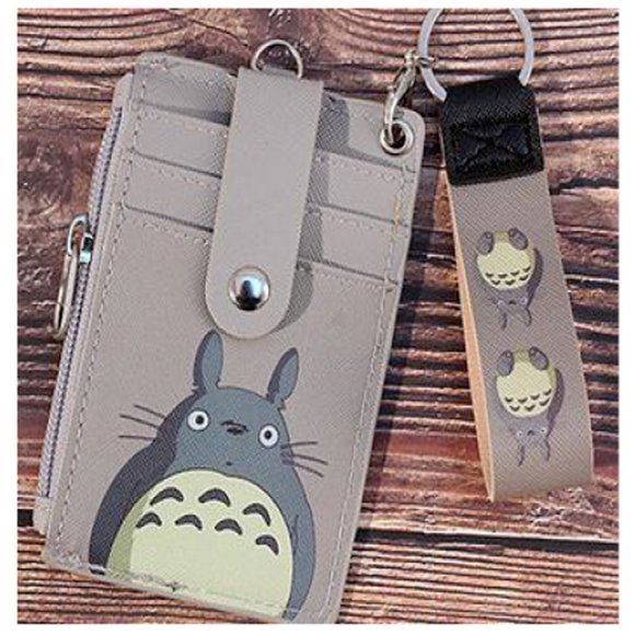 Studio Ghibli MY NEIGHBOR TOTORO Card ID LANYARD Cardholder License College Work - Picture 1 of 5